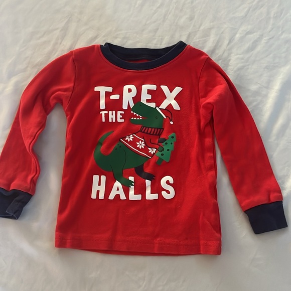 Boys Christmas Pajama Set 2T - Picture 2 of 6